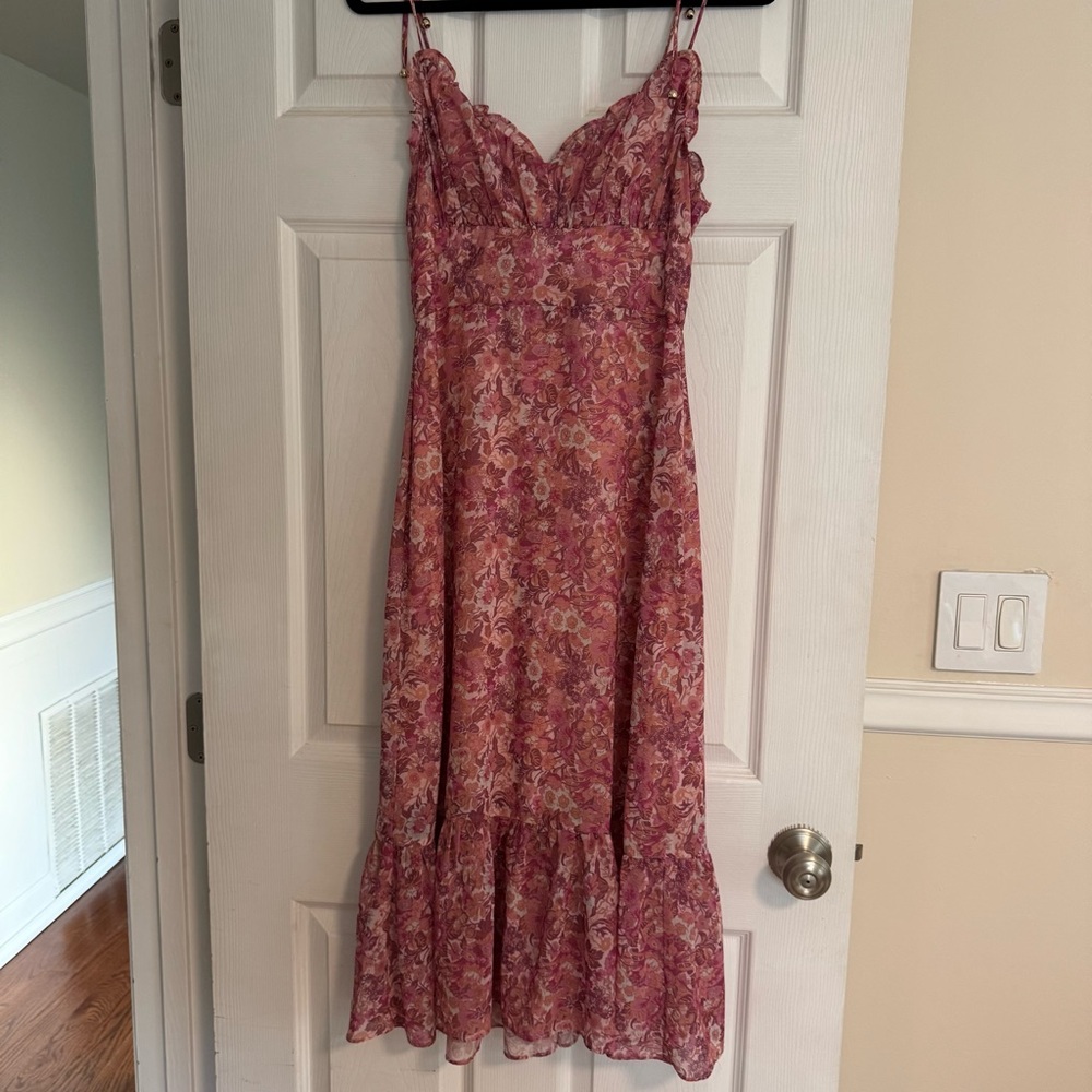 Hello Molly Rose Floral Midi Dress